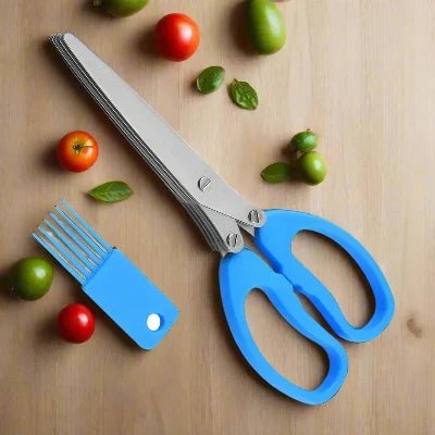 Ciseaux de Cuisine - MultiLayersScissor™ - Bleu - La Cuisine Expert