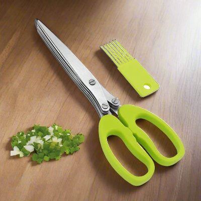 Ciseaux de Cuisine - MultiLayersScissor™ - Vert Clair - La Cuisine Expert