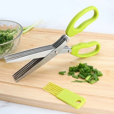 Ciseaux de Cuisine - MultiLayersScissor™ - Vert Clair - La Cuisine Expert